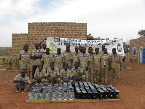 L'équipe de CB à Dedougou (photo Chabanne)