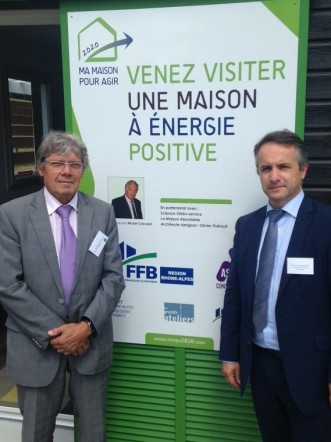 Yves Guyot et Jacques Blanchet devant la MMPA [Photo FFB]